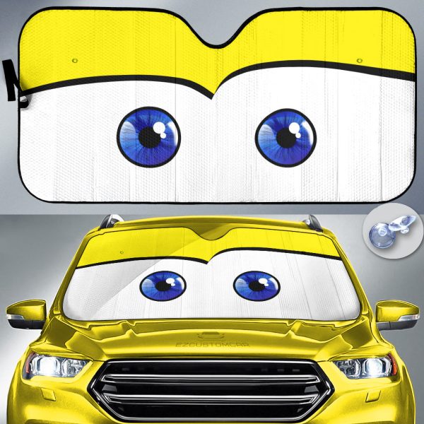 cars lightning mcqueen windshield sunshade zqv5g