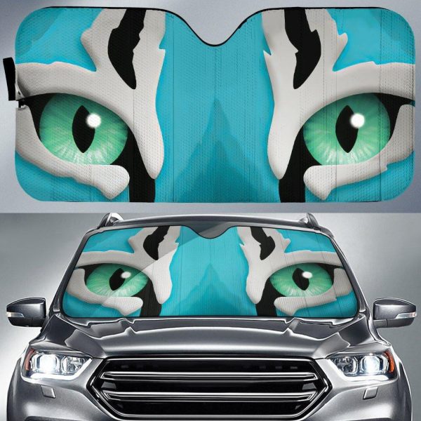 Ligh Fury Cartoon Eyes Funny Car Windshield Sun Shade Funny How to Train Your Dragon