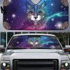 Cat Mandala style Car Sun Shade