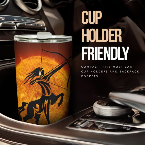 centaur archery car tumbler cup custom centaur car accessories lphfm