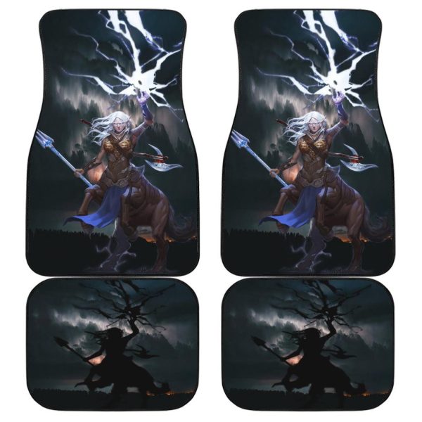 Centaur Warrior Car Floor Mats Custom Centaur Car Accessories