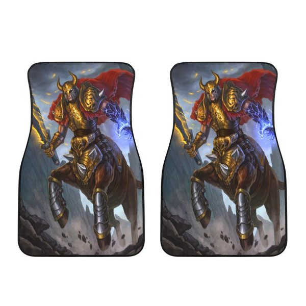 centaur warrior car floor mats custom centaur car accessories yctdg