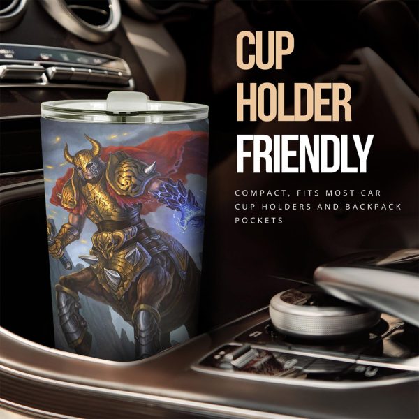 Centaur Warrior Car Tumbler Cup Custom Centaur Car Accessories