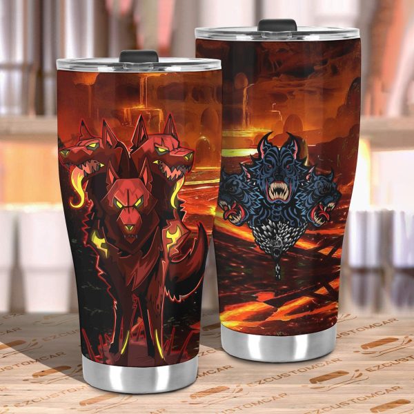 cerberus osrs car tumbler cup custom cerberus car accessories tn35h