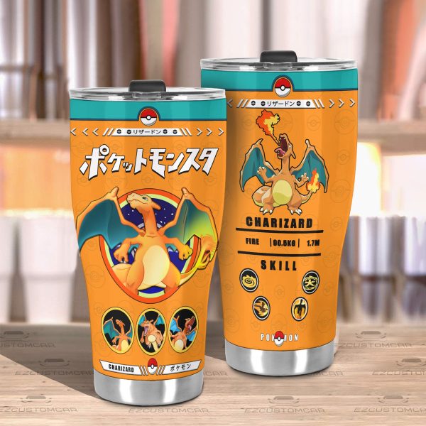 charizard travel mug ideal tumbler for your pokemon collections hp6ss