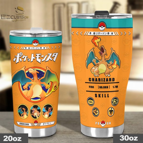charizard travel mug ideal tumbler for your pokemon collections ljq8c