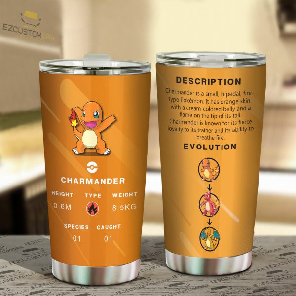 Charmander Travel Mug – Gift Idea for Pokemon fans