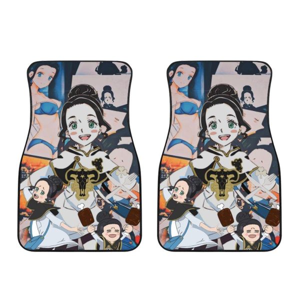 charmy black clover car floor mats 0nzgd