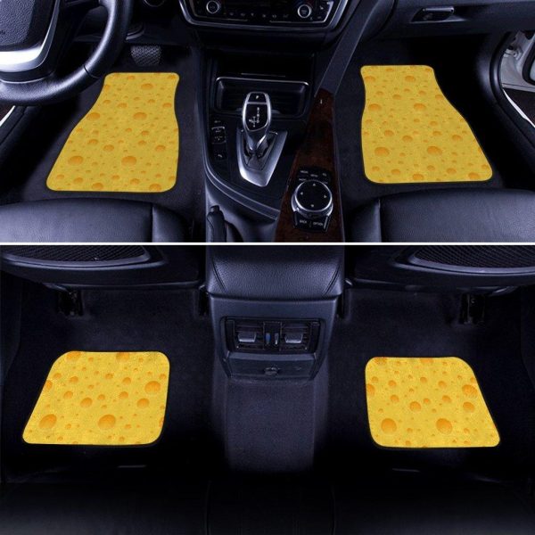 cheese pattern car floor mats bidie
