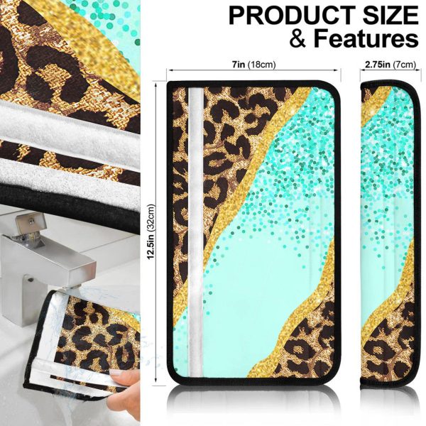 cheetah s kin seat belt covers custom cheetah car accessories riwxb
