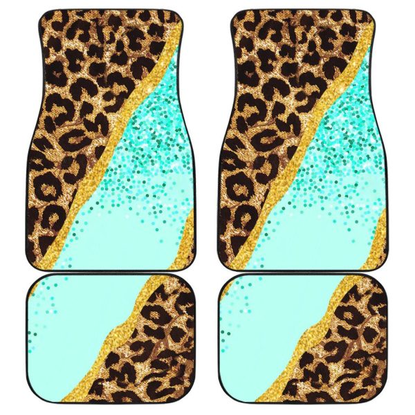 Skinny Cheetah Car Floor Mats Custom Cheetah Car Accessories