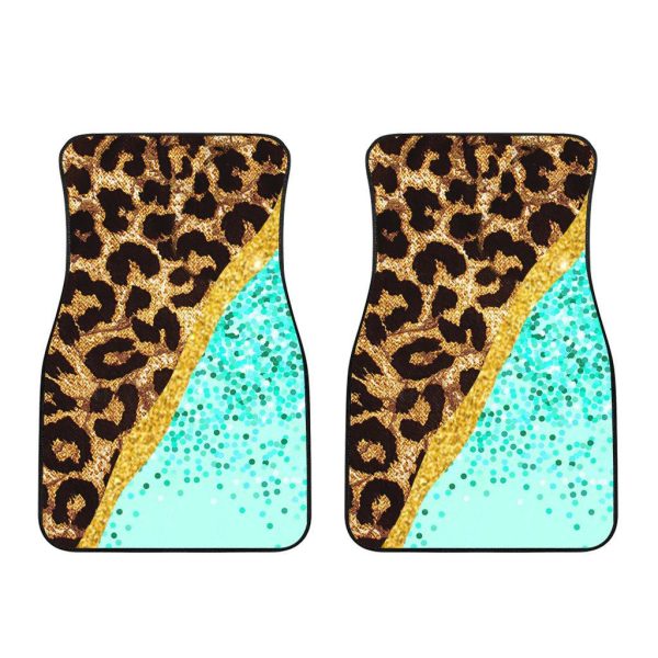 cheetah skin car floor mats custom cheetah car accessories j5dyz