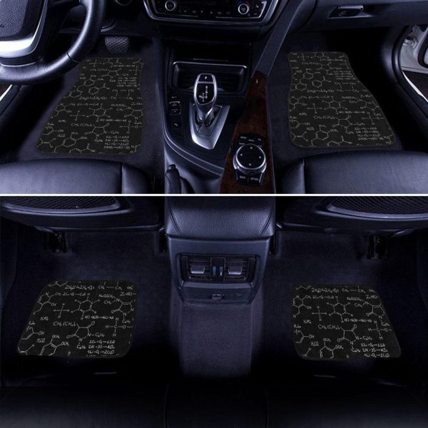 chemistry formula car floor mats ldlbx