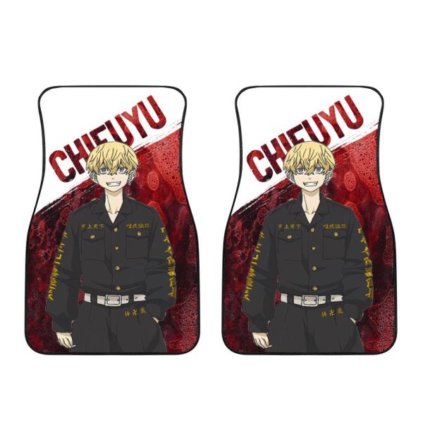chifuyu car floor mats custom tokyo revengers anime car accessories hpava