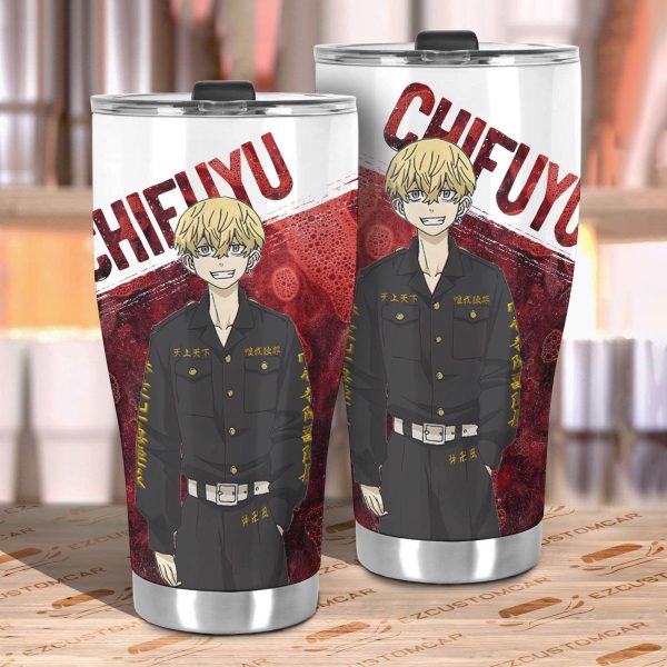 chifuyu car tumbler cup custom tokyo revenger anime car accessories qqs36