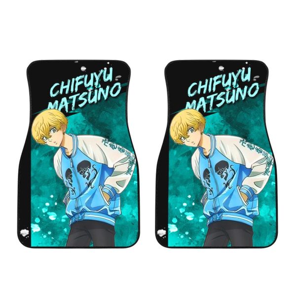 Chifuyu Matsuno Car Floor Mats Custom Tokyo Revengers Anime Car Accessories