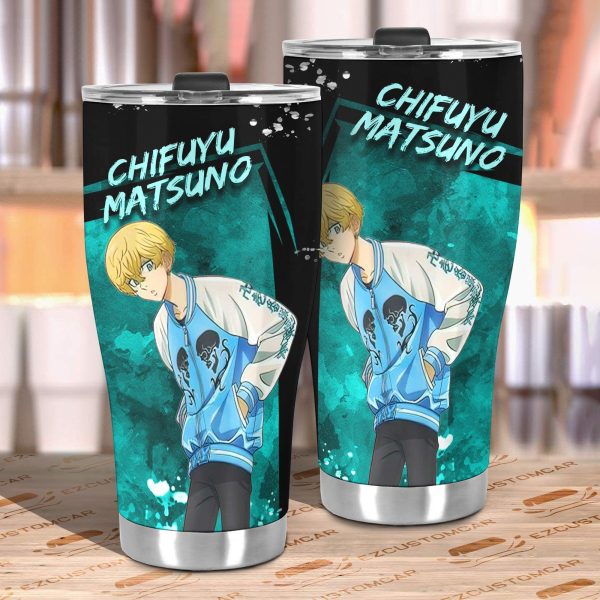 chifuyu matsuno car tumbler cup custom tokyo revenger anime car accessories icw9y
