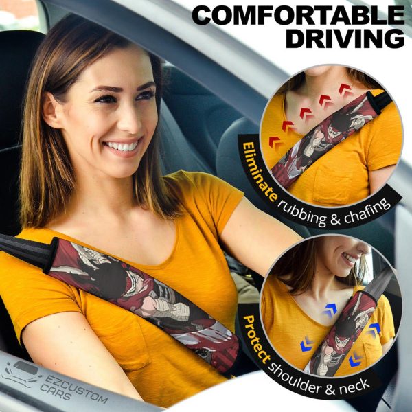 Chizome Akaguro Seat Belt Covers Custom My Hero Academia Anime Car Accessories