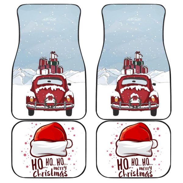 Christmas Car Accessories Custom Car Floor Mats Christmas Reindeer