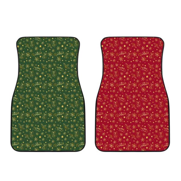 christmas car accessories custom car floor mats christmas pattern gdghz