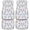 Christmas Car Accessories Custom Car Floor Mats Christmas Snowmen Pattern