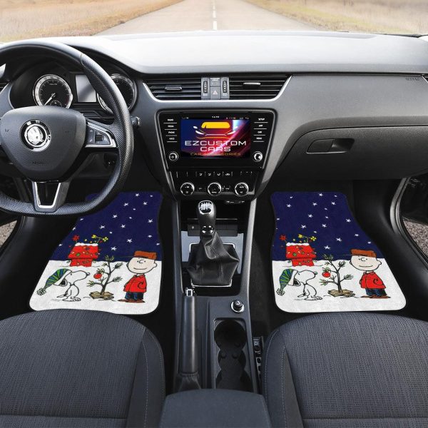 christmas car accessories custom car floor mats snoppy love 8a5xy