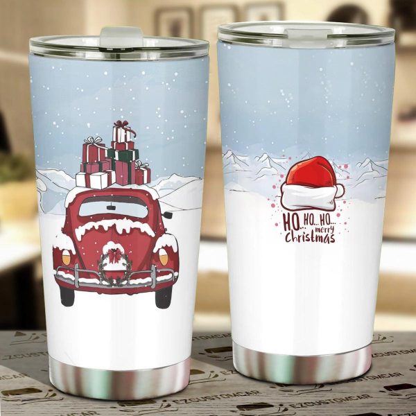 The Starry Night Car Tumbler Cup Custom Red Car Accessories
