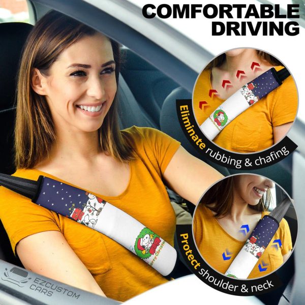 Snoopy Custom Seat Belt Covers