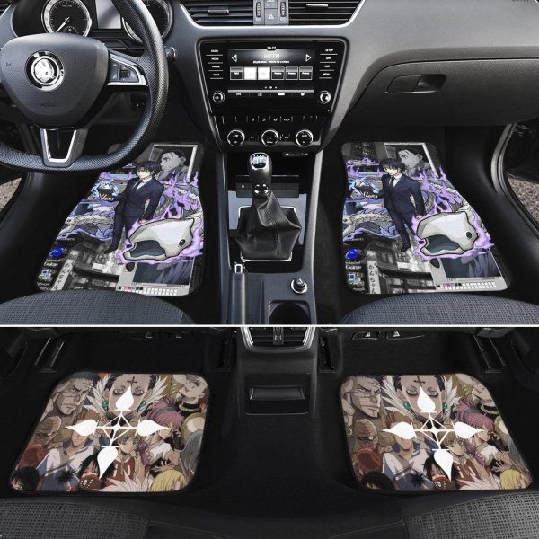 chrollo car floor mats hunter x hunter anime car accessories nl3xn