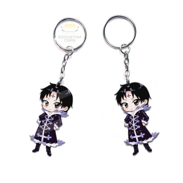 chrollo lucilfer keychains custom hunter x hunter car accessories tahpl