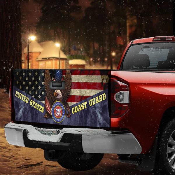 Coast Guard-EzCustomcar US Military Force Truck Tailgate Decal