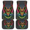 Colourful Owl Car Floor Mats Custom Owl Car Accessories