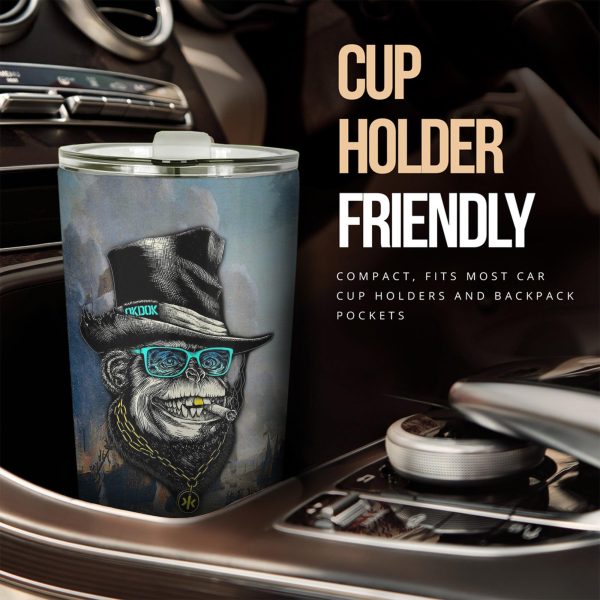 cool monkey car tumbler cup custom animal car accessories jgd0e