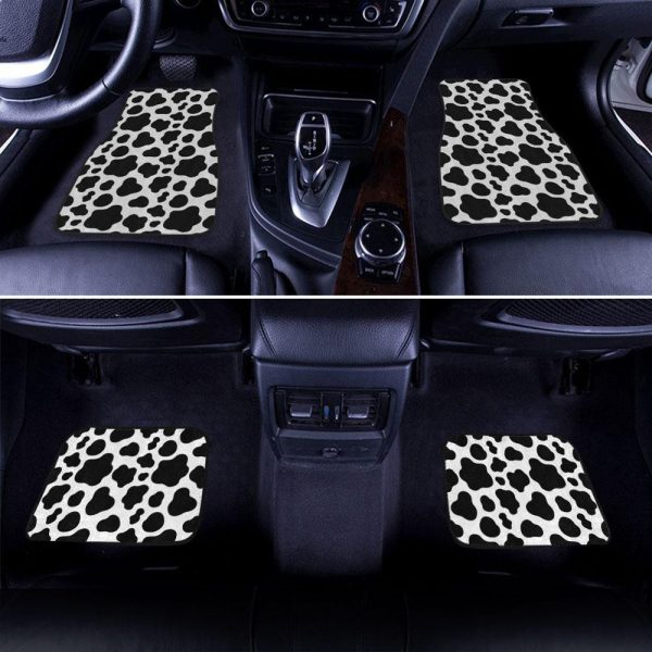 cow diary skin pattern car floor mats 1brgr
