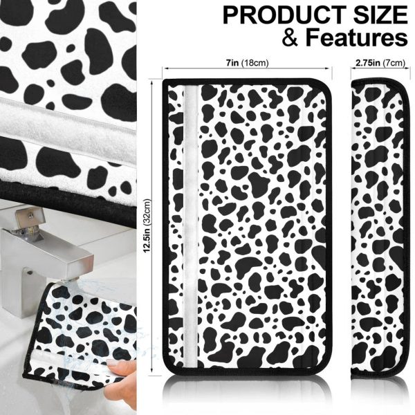 cow s kin seat belt covers custom animal car accessories 5u1te
