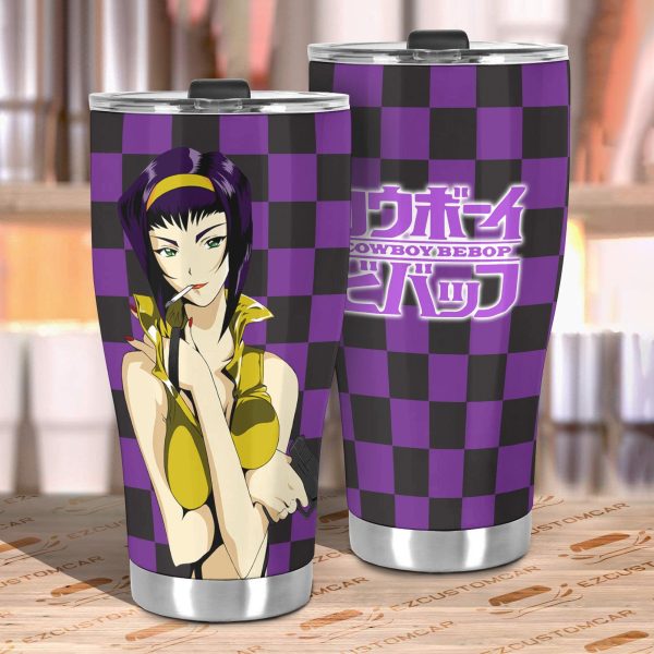 cowboy bebop car accessories anime car tumblers cup faye valentine 6c7ad