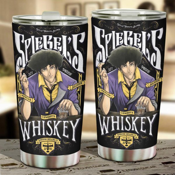 Cowboy Bebop Car Tumblers Cup Spike Spiegel Car Accessories Awesome