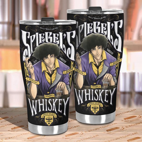 cowboy bebop car accessories anime car tumblers cup spiegels whiskey sihad