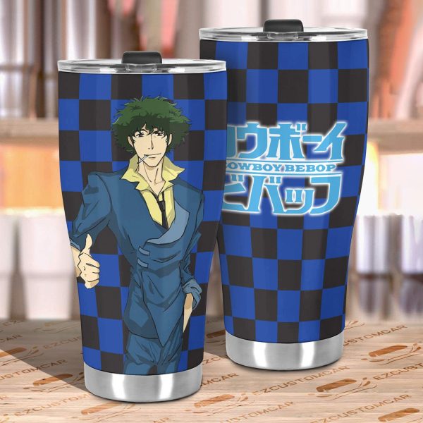 cowboy bebop car accessories anime car tumblers cup spike spiegel gjvin