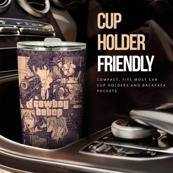 cowboy bebop car tumblers cup anime car accessories mix manga msbaa