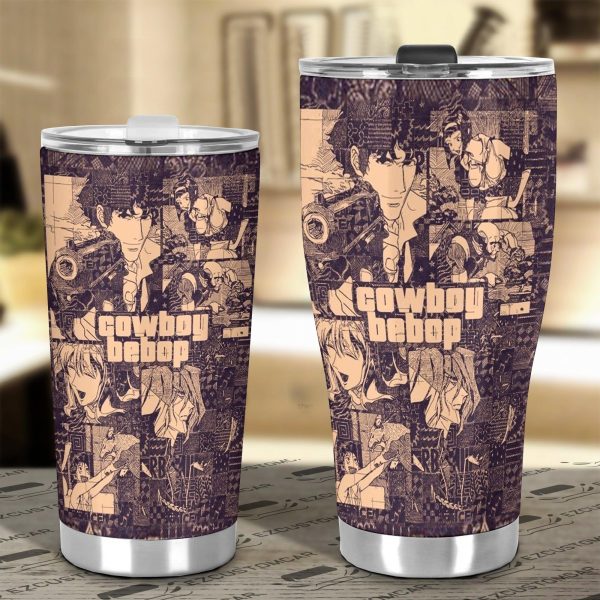 cowboy bebop car tumblers cup anime car accessories mix manga xswo1