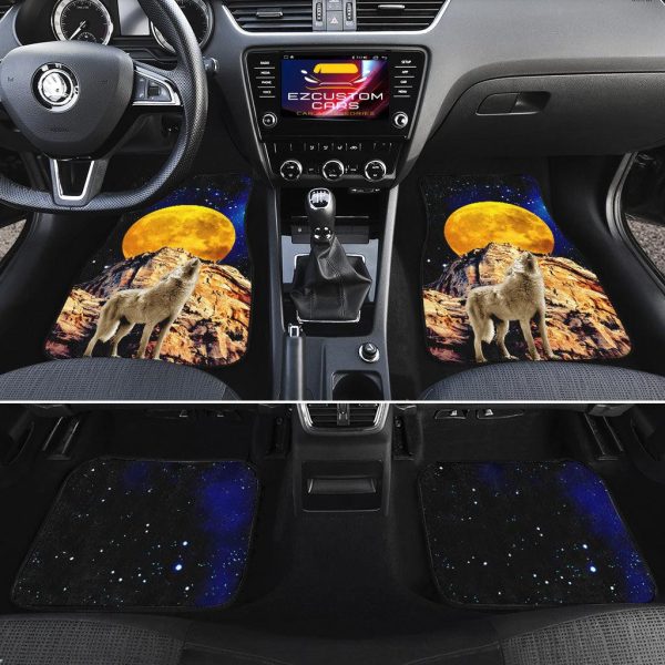 cry to the moon car floor mats custom animal car accessories jkxlc