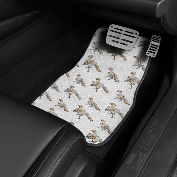 cute archaeopteryx pattern car floor mats custom dinosaur car accessories apyqn