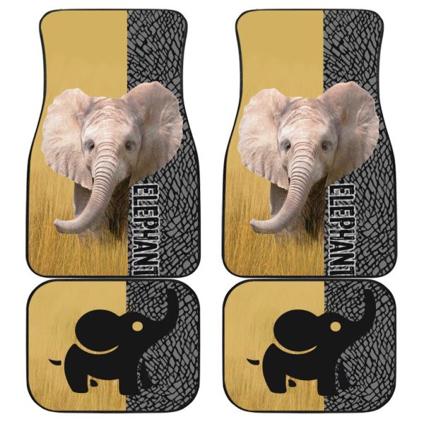 Baby Elephant Car Floor Mats Custom Elephant Car Accessories
