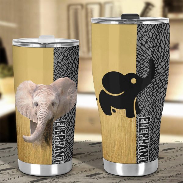 cute elephant car tumbler cup custom elephant car accessories zp6ob