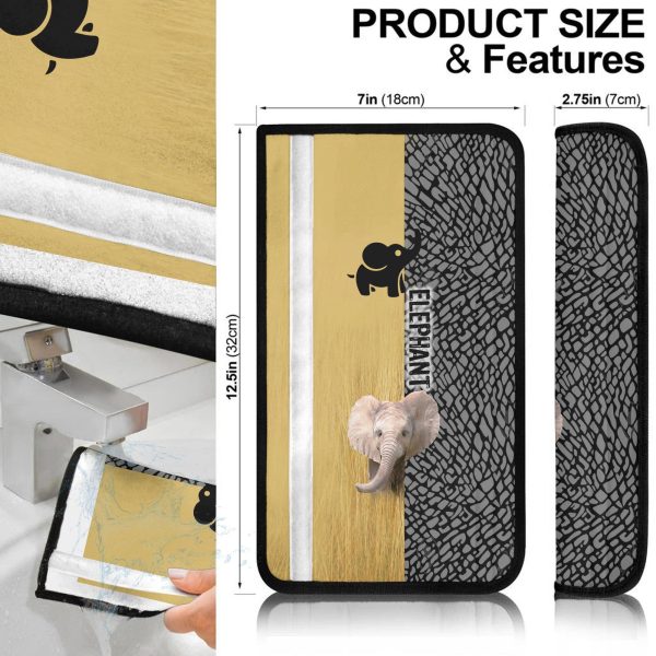 cute elephant seat belt covers custom elephant car accessories kitap