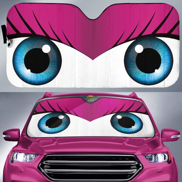 cute eyes cartoon car sunshade jfzch