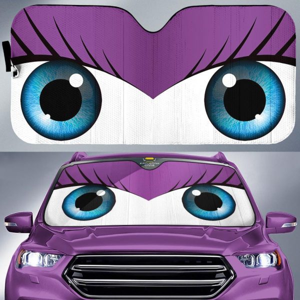 Cute Eyes Cartoon Car Sunshade Cute Eyes Cartoon Car Sunshade