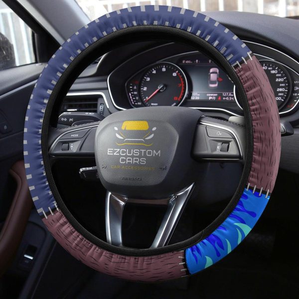 dabi anime steering wheel cover custom anime my hero academia car accessories 1rlhr