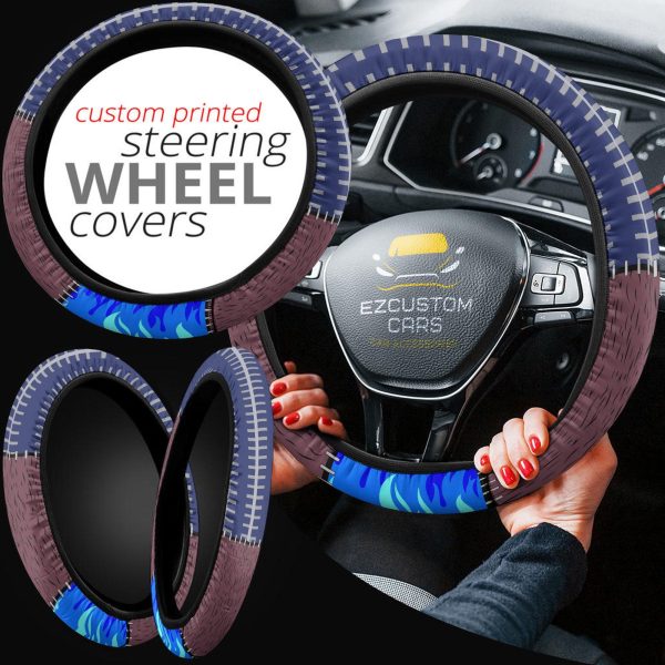 dabi anime steering wheel cover custom anime my hero academia car accessories uzyua